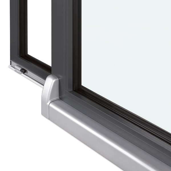 Dettaglio soglia a filo complanare